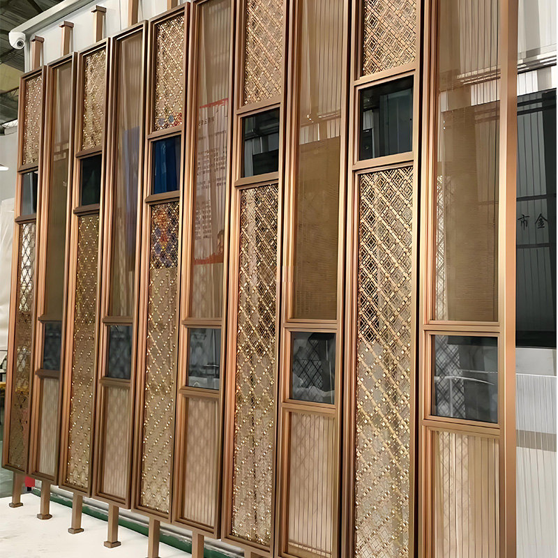 metal screen decoration