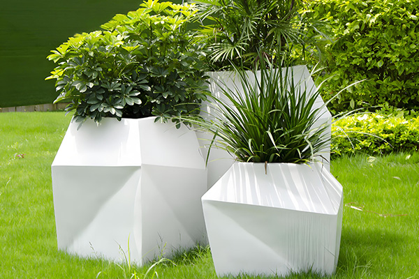 Community green landscape
