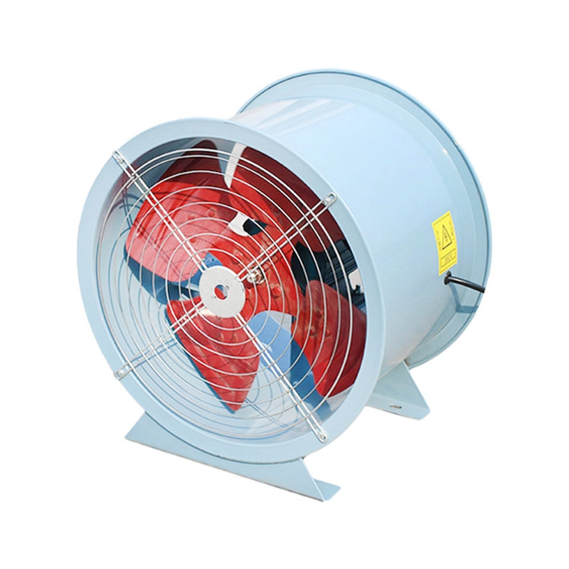 Etching Industrial Axial Flow Exhaust Fan 12 Inch Ventilation Customized
