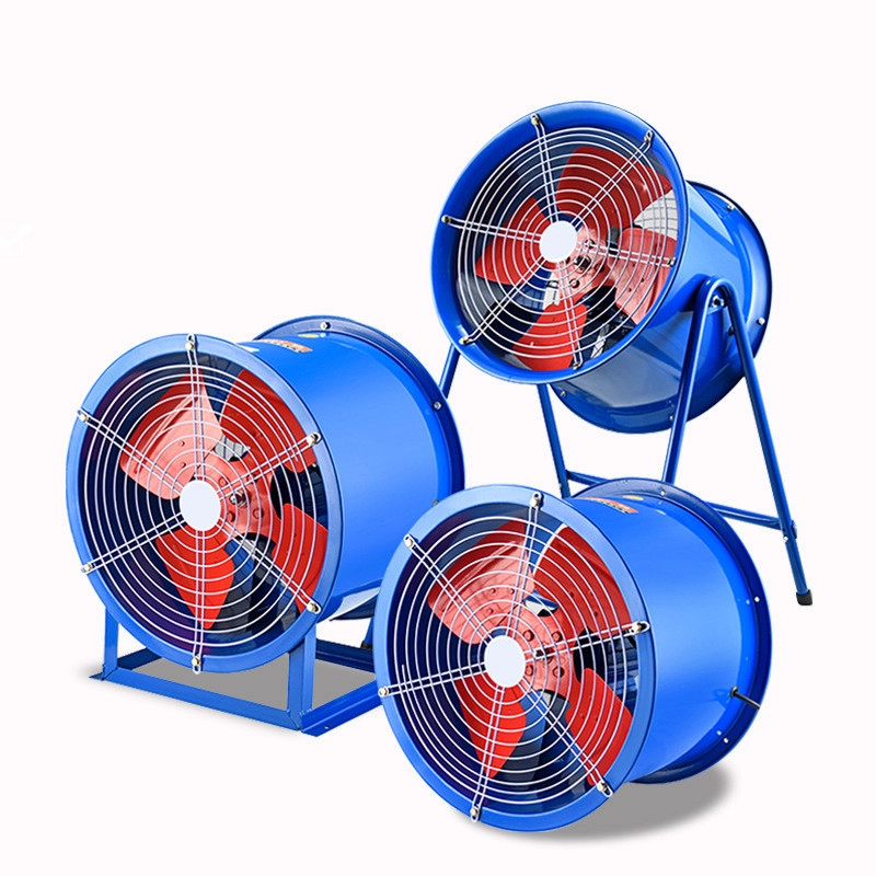 High Efficiency Flexible Axial Exhaust Fan Blower Ducted Fan Wire EDM