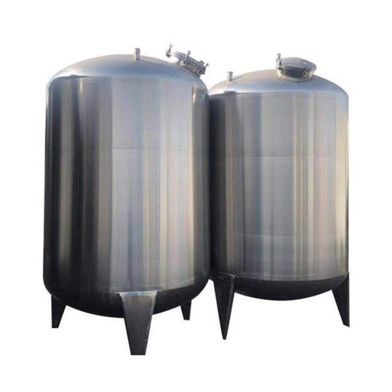 Polished Welding Stainless Steel Storage Tank Custom Chemical Storage Tank