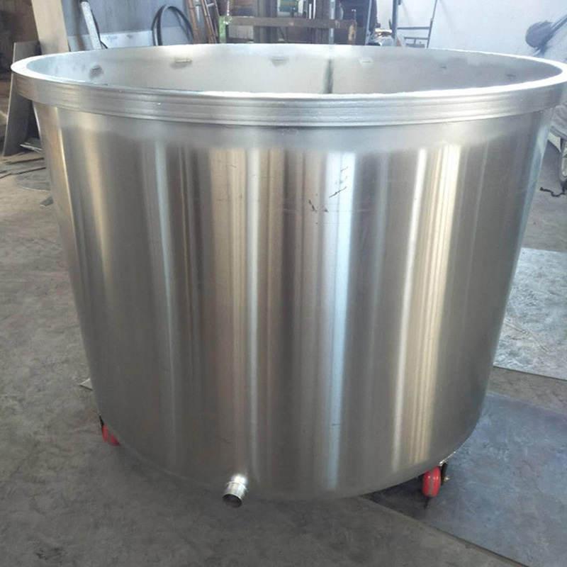 Big Capacity SS 304 Water Tank STEP Drawing Oil Storage Containers