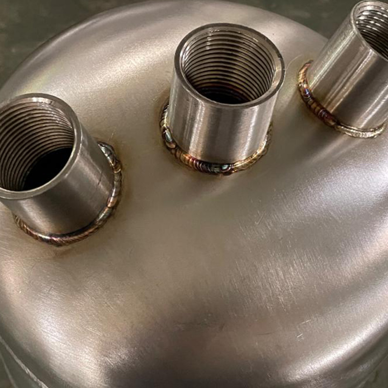 SUS304 Stainless Steel Storage Tank OEM Water Horizontal Pressure Tank