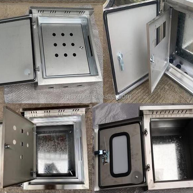 Sandproof Steel Enclosure Box Galvanized Power Distribution Cabinet Anti-Theft