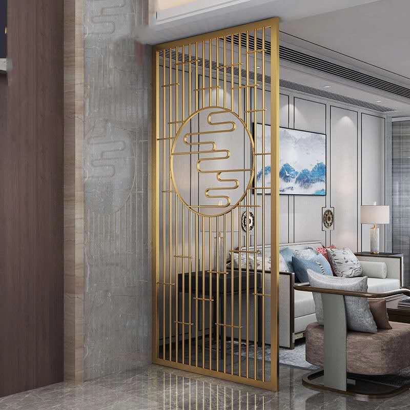 Customized Decorative Metal Panels Home Room 304 Metal Screen Partition Divider