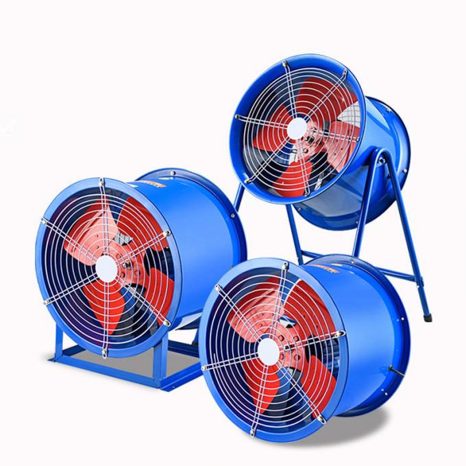 3000W Aluminum Exhaust Fan Stainless Steel Blade Vane Axial Flow Fan