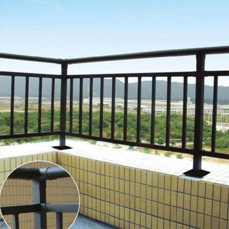 316 Stainless Steel Handrail Outdoor Metal Stair Railing System OEM ODM