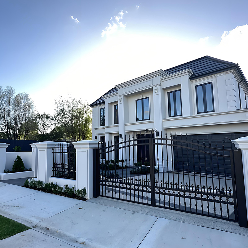 Modern Stylish Aluminum Fence 