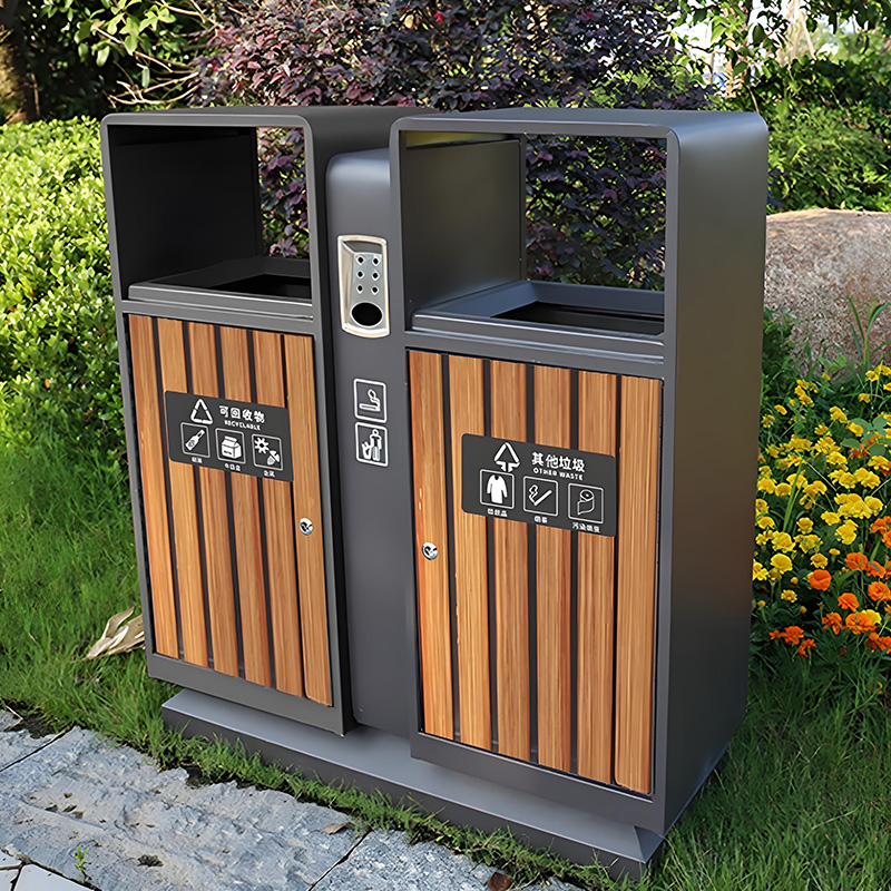 Outdoor Trash Can DIY: 8 Easy Fixes for Broken Lids插图 Outdoor Trash Can DIY: 8 Easy Fixes for Broken Lids插图