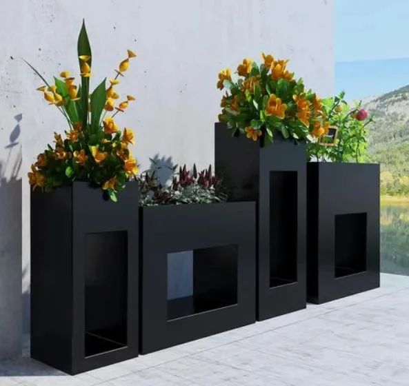 Stainless Steel Flowerpot Secret: 9 Space-Saving Designs!插图