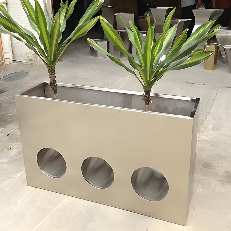 Why Stainless Steel Flowerpots Are Redefining Urban Gardening in 2025插图